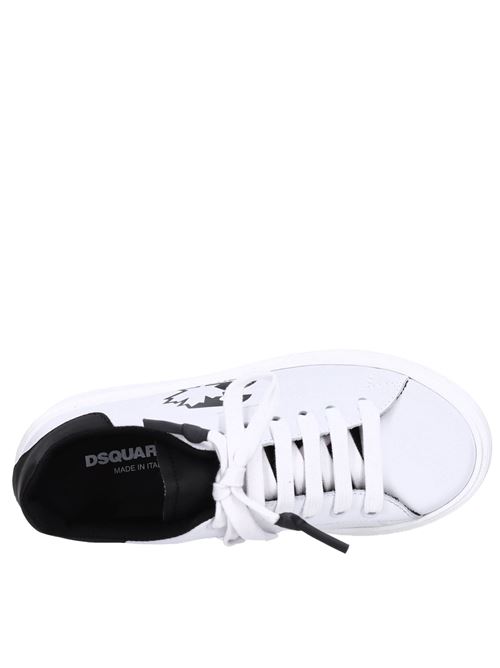 Sneakers in pelle DSQUARED2 | 79318 GINEVRA-SCUBABIANCO-NERO